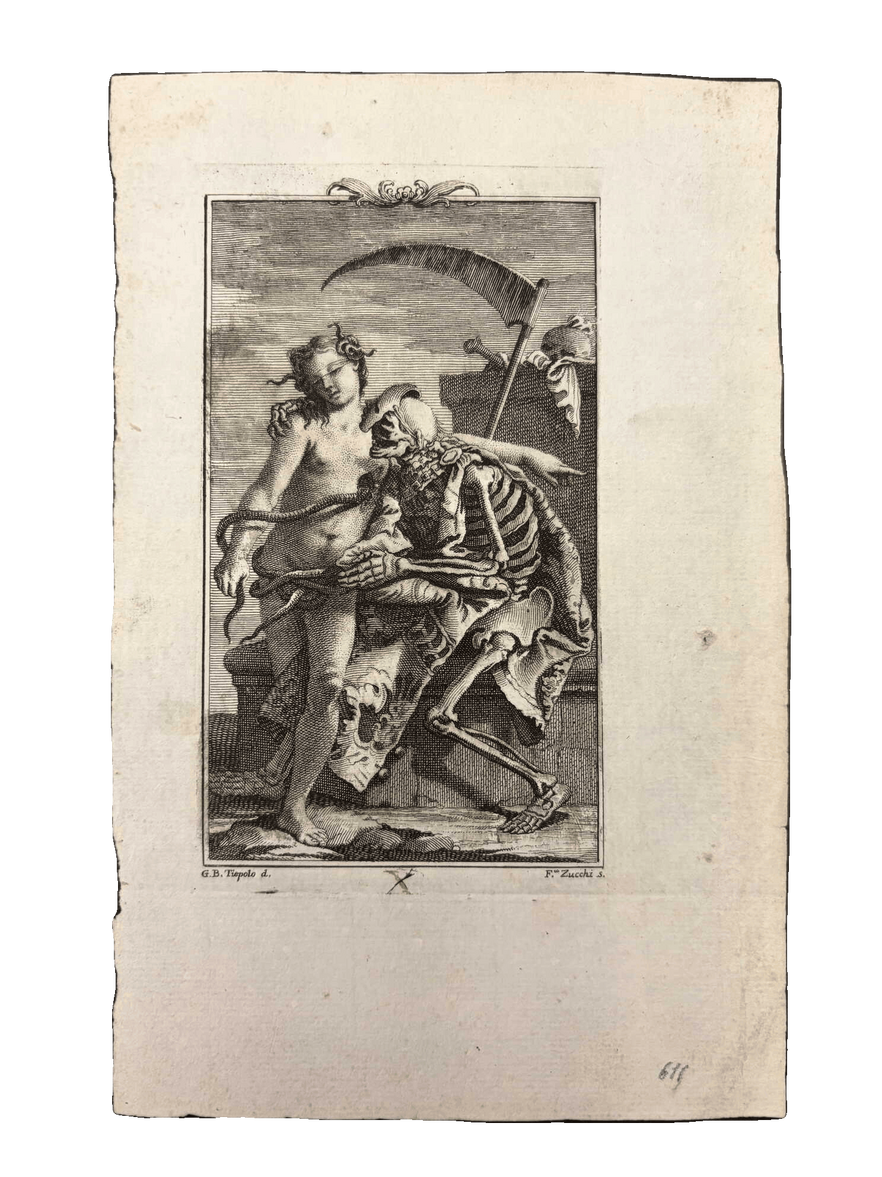 Eve and Death, 1742 · G. B. Tiepolo